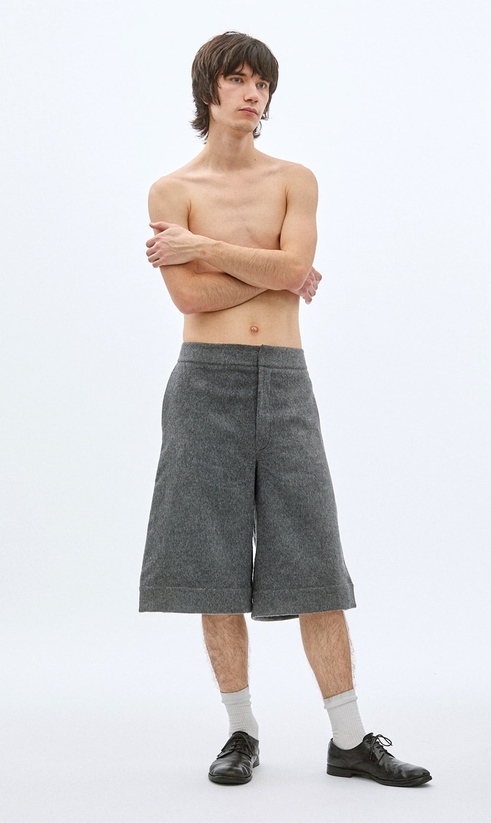 BASKETBALL SHORTS (GREY)