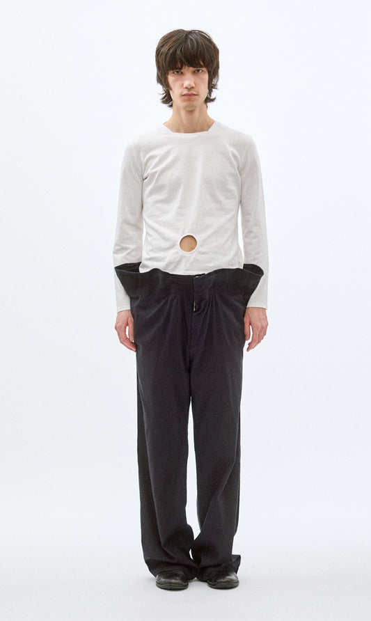 NAVAL TEE LONG SLEEVE (UNDYED)