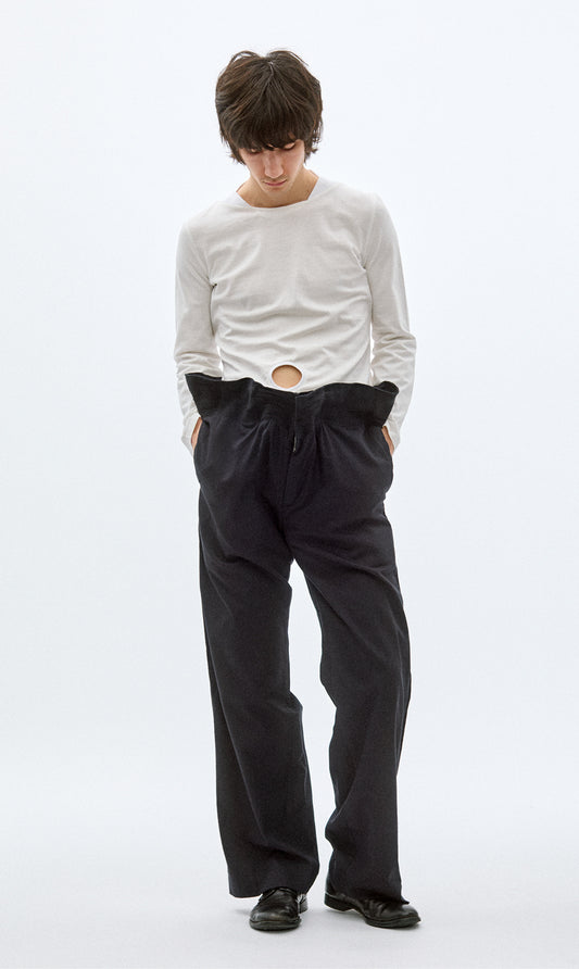 NAVAL TEE LONG SLEEVE (UNDYED)