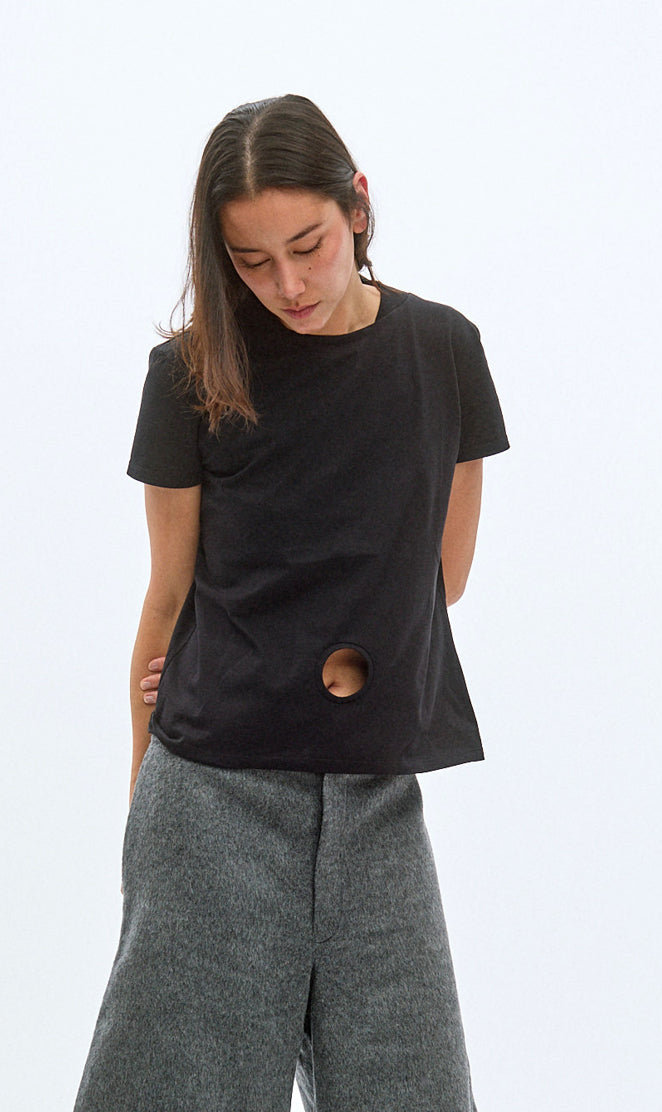 NAVAL TEE SHORT SLEEVE (BLACK)